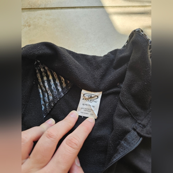 Athletic Works Quarter Zip Workout Top - Picture 5 of 6